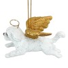 Design Toscano Honor the Pooch: Maltese Holiday Dog Angel Ornament - 4 of 4