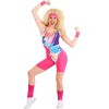 Halloweencostumes.com Small Women Women's Jazzercise Costume,  Purple/blue/pink : Target