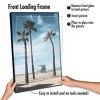 Americanflat Front Loading 13x19 Picture Frames in Black - Set of 3 Thin Frameless Plastic Frames with Shatter-Resistant Glass - 2 of 4