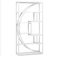 Gulches Industrial Bookshelf Bookcase, 8 Open Storage Shelves for Bedroom Display - 1 of 3