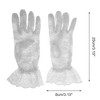 Unique Bargains Women's Floral Thin Sunblock Mittens 1 Pair - 3 of 4
