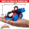 Marvel Spidey and His Amazing Friends Web Dart Zoomers 3 Pk Vehicle Set- 3 Cars w Load & Launch Darts- Spider-Verse Gift for Kids Boys Girls - 2 of 4