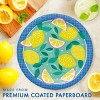 Creative Converting 9" Luscious Lemons Paper Plates 24ct - 2 of 3