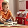 Melissa & Doug Fold and Go Wooden Barn Play Set - image 2 of 4