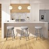 Amisco Swice Upholstered Counter Height Barstool: Polyester, Steel Frame, 26" Seat - 4 of 4