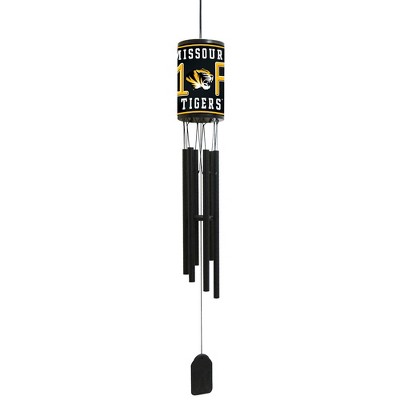 NCAA Wind Chime, #1 Fan with Team Logo - Missouri Tigers