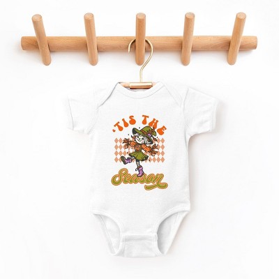 The Juniper Shop Tis The Season Scarecrow Baby Bodysuit