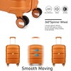 Summit Adventure 3-Piece Sunset Orange Luggage Set With Tsa Lock - 2 of 4