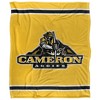 Cameron University Primary Logo Stripes Silky 50x60 Blanket, 1 Sided - 2 of 4