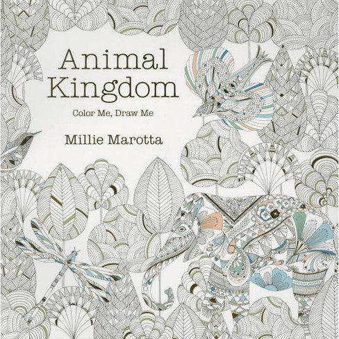 Millie Marotta's Animal Kingdom: Mini Edition - (Millie Marotta Adult  Coloring Book) (Paperback)