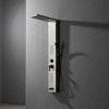 BWE 2-jet rain shower panel system with waterfall shower head and shower wand with LED light - 2 of 4