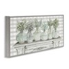 Stupell Industries Country Herb Jars on Gingham Framed Giclee Art, Gray, 24" x 10" - 2 of 4