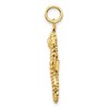 Black Bow Jewelry 14k Yellow Gold 2D Polished Seahorse Pendant - 2 of 4