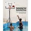Probe Hues Portable Basketball Hoop with 44 Inch Shatterproof Backboard, Adjustable - 3 of 3
