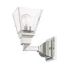 Livex Lighting Mission 1 - Light Sconce in  Polished Chrome - 2 of 4