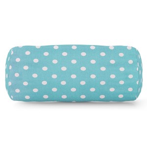 Majestic Home Goods,Bolster Pillow Polka Dot (Small) - 1 of 4