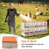 ORRD 3-Bay Metal Nest Box Wall Mount | Galvanized Steel with Coconut Pad | Easy Egg Collection for Hens & Ducks - 3 of 4