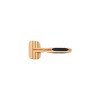Bass Pet Brushes De-matting Pet Brush with 100% Premium Alloy Pin SOFT Pure Bamboo Handle Extra Small Slicker Style Striped Bamboo - 2 of 4