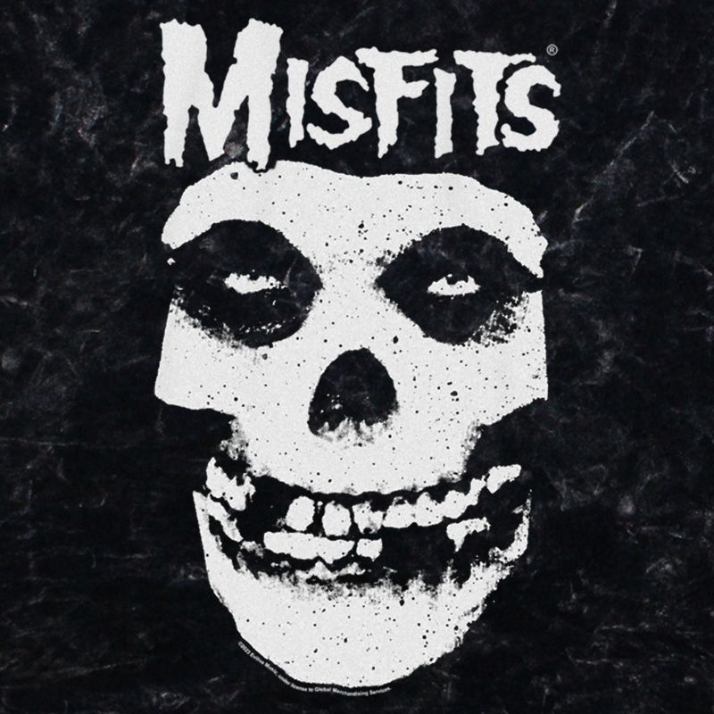 Men's Misfits Classic Fiend Skull Logo T-Shirt, 2 of 5