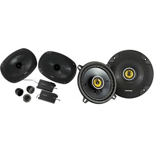 Kicker 46CSS694 CS-Series CSS69 6x9-Inch (160x230mm) Component System with .75-inch  w/ 46CSC54 5.25" Coaxial Bundle - 1 of 4