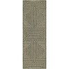 Unique Loom Outdoor Modern Achromatic Geometric Woven Area Rug - 2 of 4