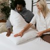 2 Pack Medium Firmness Down Alternative Bed Pillow - eLuxury - 2 of 4