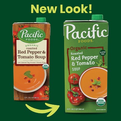 Organic Gluten-Free Roasted Red Pepper & Tomato Soup
