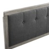 Modway Draper Tufted King Fabric and Wood Headboard - 3 of 4