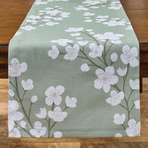 Split P Cherry Blossom Table Runner 72" X 15" - image 1 of 4