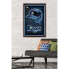Trends International MLB Tampa Bay Rays - Neon Helmet 23 Framed Wall Poster Prints - 2 of 4