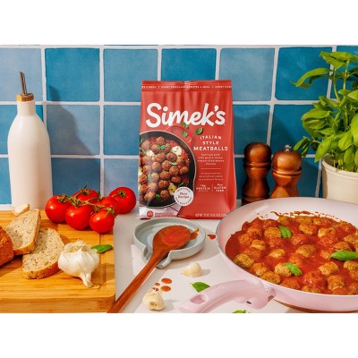 Simek's Italian Style Meatballs - Frozen - 22oz