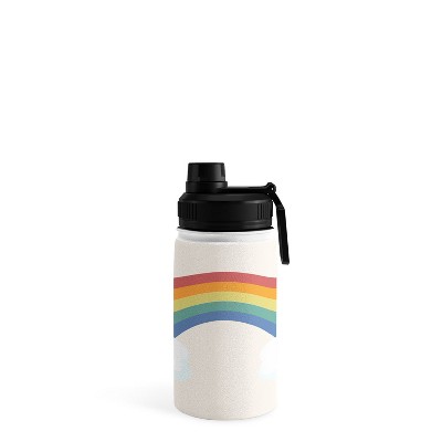 Avenie Vintage Rainbow With Clouds 32 Oz Water Bottle With Straw Lid -  Society6 : Target