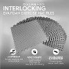 NicBex 26"L Interlocking Gym Floor Mats,Premium EVA Foam,0.5/0.75/1 Inch Thickness,6/12/18/24/36 Pieces,Home Gym and Gymnastics Floor Protection,Black - 4 of 4