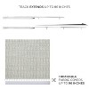 86"x96" Chicology Light Filtering Panel Track Woven Blind - 2 of 4