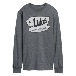 Men's - Gilmore Girls - Lukes Coffee Long Sleeve Graphic T-Shirt - 1 of 3