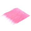 Unique Bargains DIY Crafts Halloween Gnome Beard Plush Fluffy Faux Fur Fabric Square Patches - 3 of 4