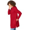 Woman Within Plus Size Longer-Length Hoodie Sweatshirt. - 4 of 4