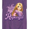 Girls' - Disney Princess - Rapunzel Headshot Fitted Short Sleeve Graphic T-Shirt - 2 of 4