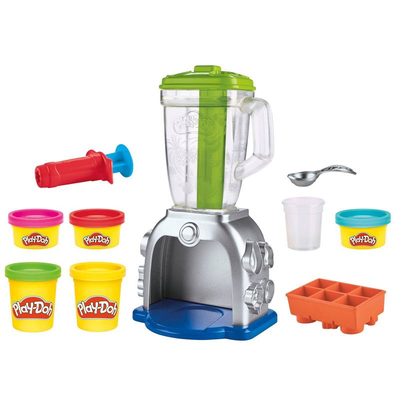 Play-Doh Swirlin Smoothies Blender Playset, 3 of 11