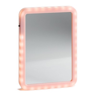 Vanity Light Up Locker Mirror Pink - Locker Style by UBrands, by UBrands
