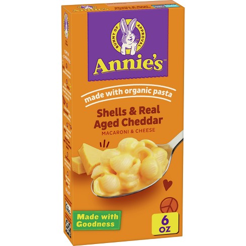 Annie's Shells & Real Aged Cheddar Macaroni & Cheese - 6oz - image 1 of 4