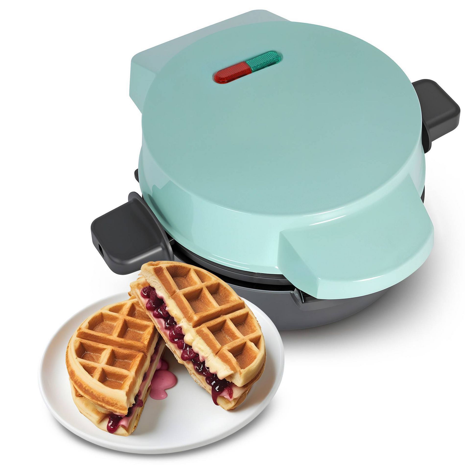 Elite Cuisine Stuffed Waffler Maker - Mint