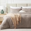 BAGOKIE 2/3 Pieces Comforter Bedding Set with Comforter and Pillow Shams - 4 of 4
