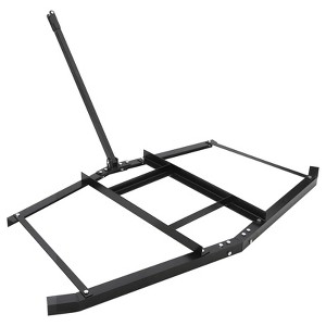 Lawn Leveling Rake, Heavy Duty Ground Leveler with Long Stainless Steel Handle, Lawn Leveler Garden Leveler for Yard, Backyard, Dirt Ground - 1 of 4