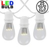 Novelty Lights 37.5 Feet Heavy Duty Light Strings and Sets with 25 In-Line E26 Sockets, White Wire PVC Stringer, 18" Spacing, End-To-End Connectable - 2 of 4