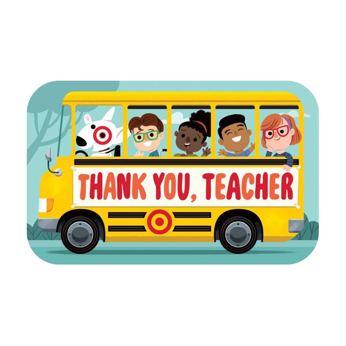 Bullseye Bus Driver Target GiftCard