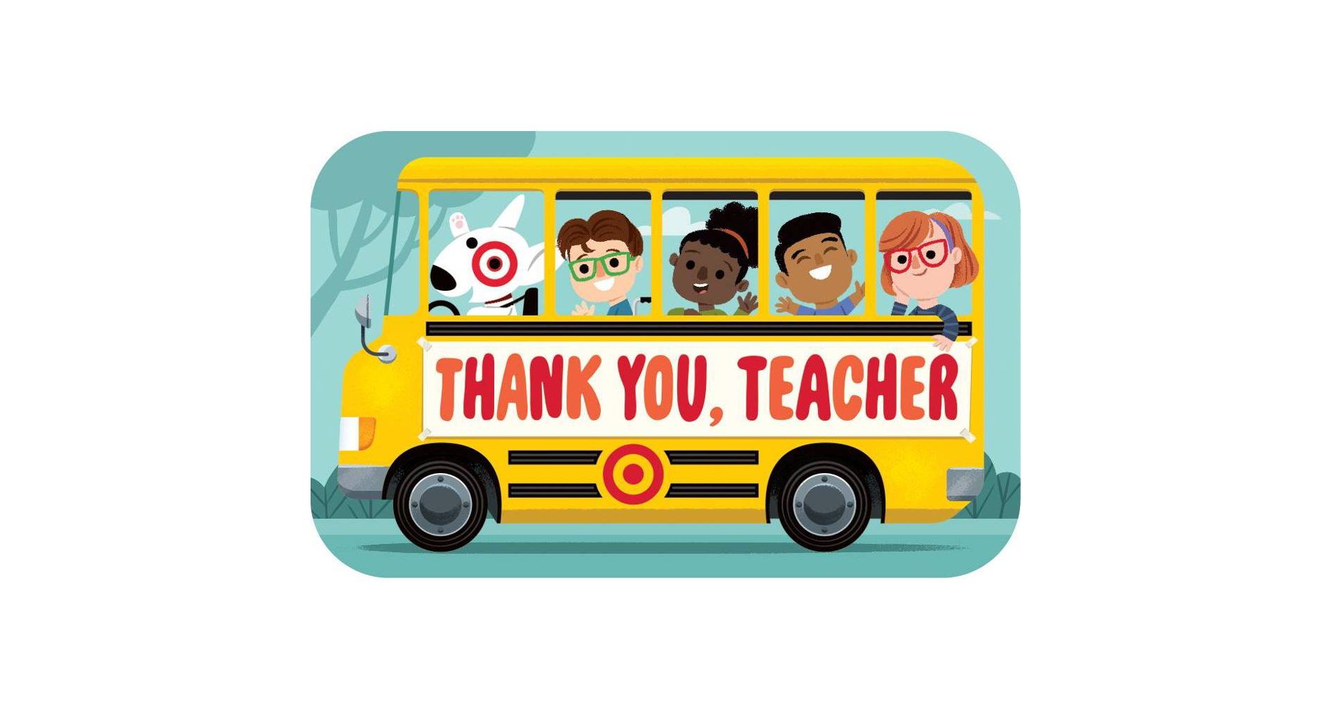 Bullseye Bus Driver Target GiftCard