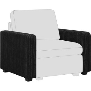 Belffin Corduroy Modular Armrest - Tool-Free Sofa Accessory with Removable Washable Cover - 1 of 4
