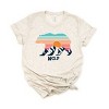 Simply Sage Market Wild Bear Short Sleeve Tee - L - Oatmeal - 2 of 4