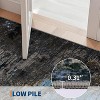 Machine Washable Area Rugs, Modern Abstract Contemporary Floor Cover, Foldable Low Pile Throw Carpet for Bedroom, Living Room, Office - 4 of 4